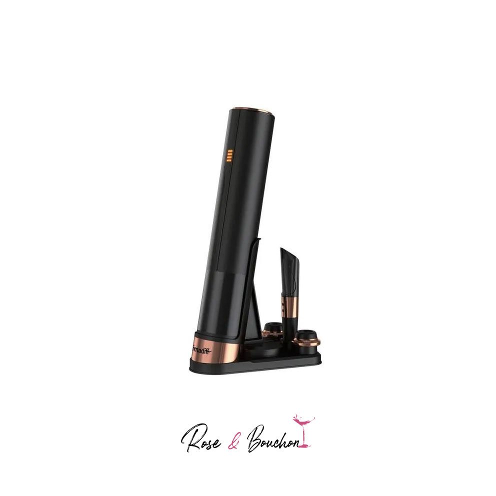 Tire-bouchon électrique rechargeable + fonction vide d'air