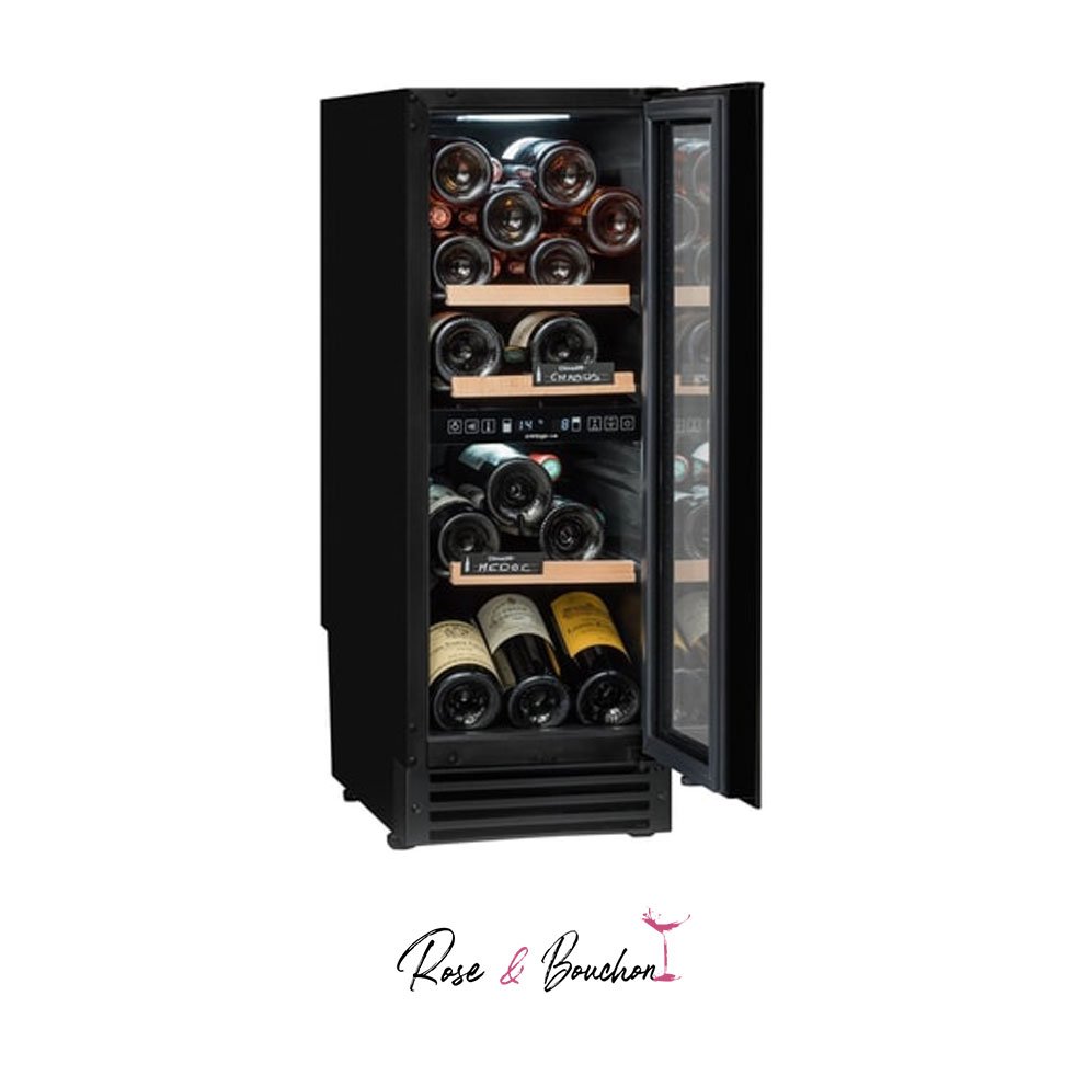 cave de service 27 bouteilles encastrable sous plan-Double zone