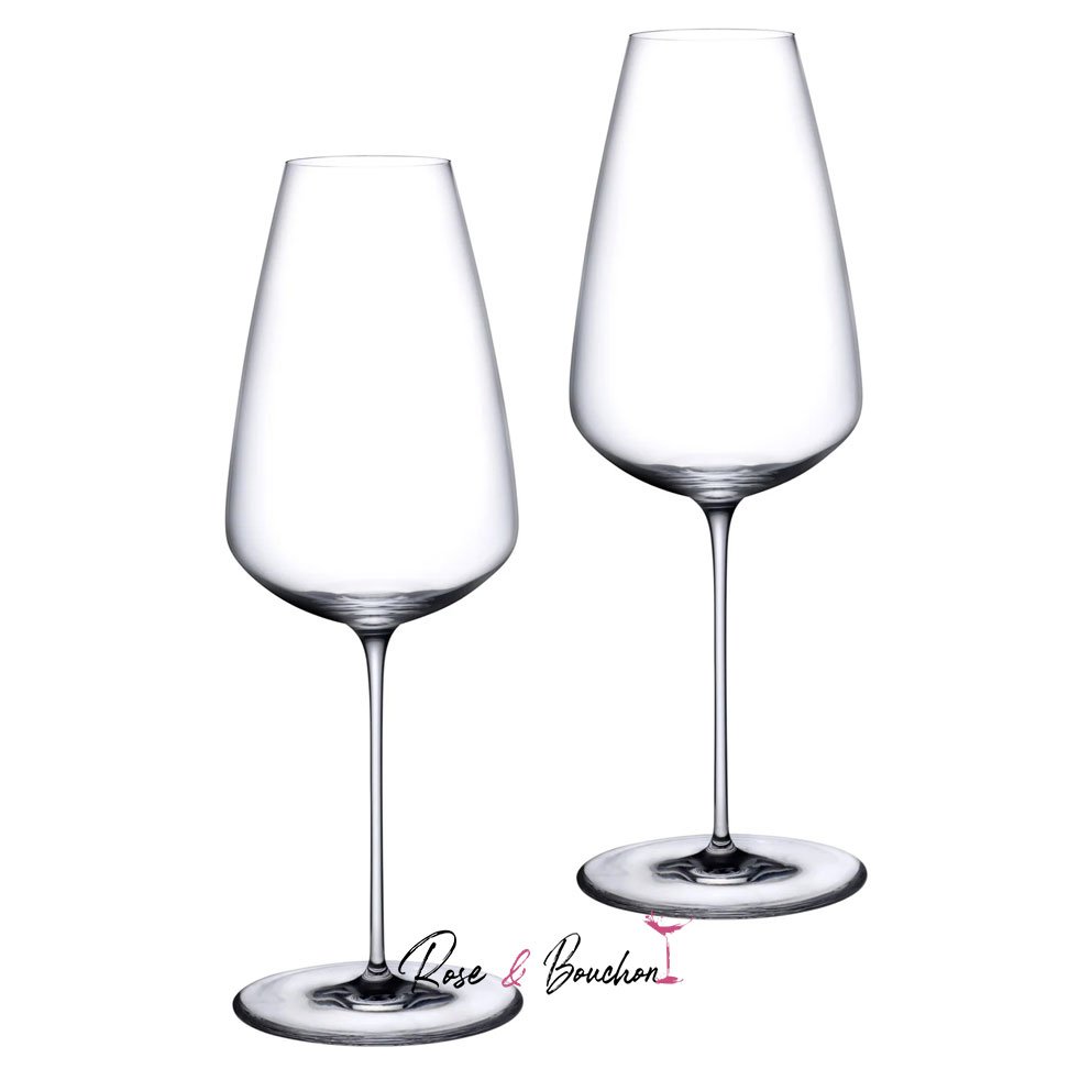 Verre à vin blanc et champagne en cristal de la gamme STEM  (Pack de 2) - Vue 3