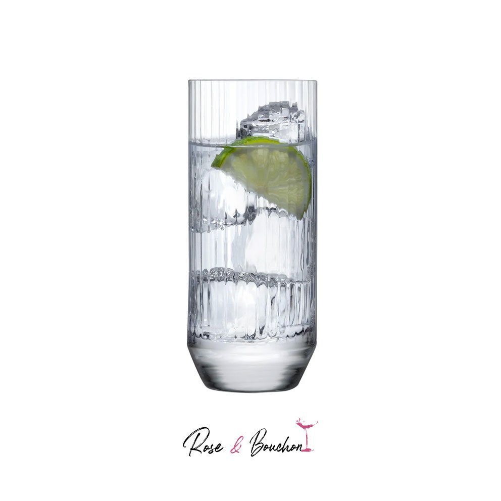 Verre long drink strié (Pack de 6 )