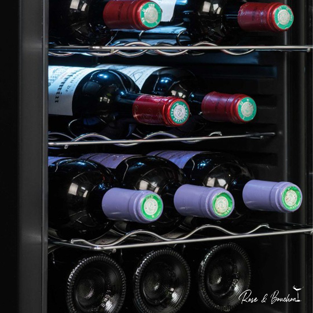 Cave à vin Ultra-silencieuse de 12 bouteilles – La sommelière - Vue 2