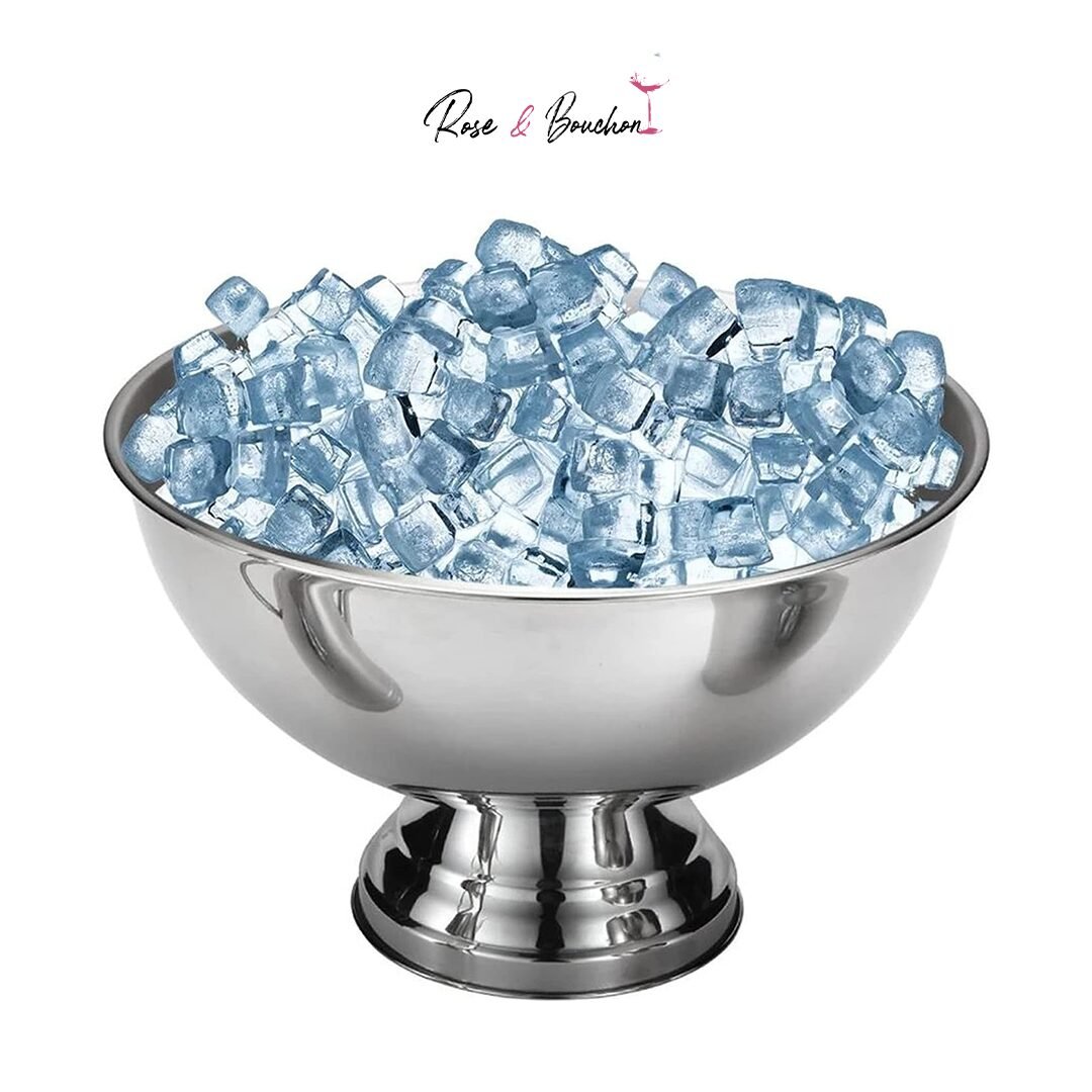 Seau à glace en acier inoxydable - Vue 2