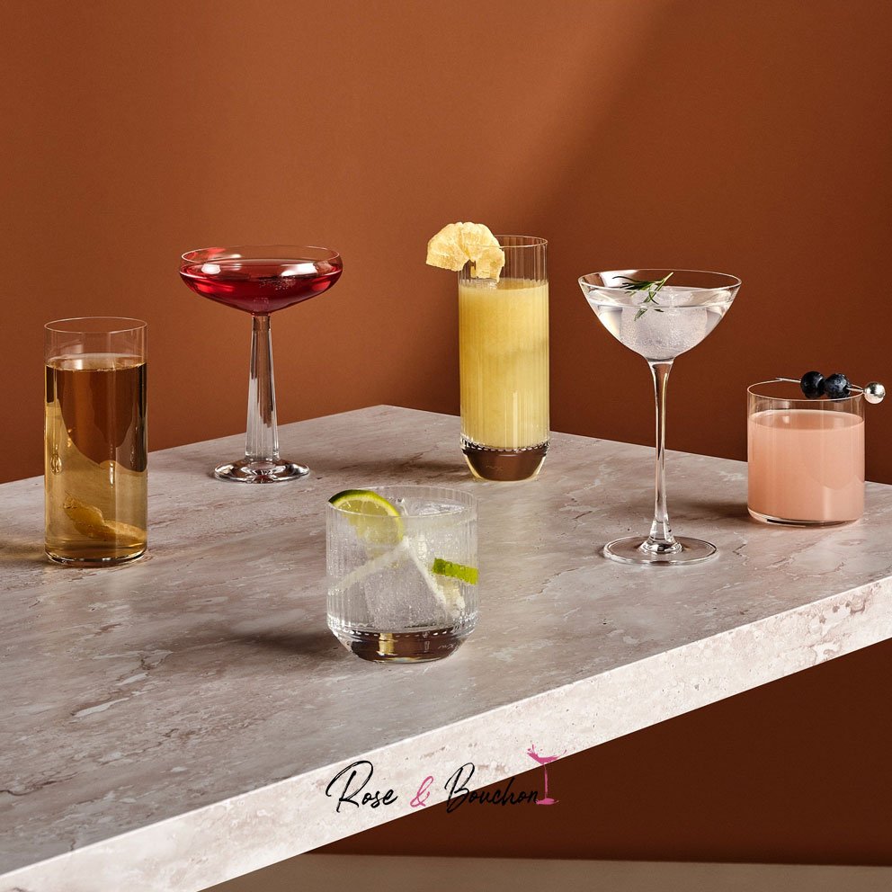 Verre long drink strié (Pack de 6 ) - Vue 3