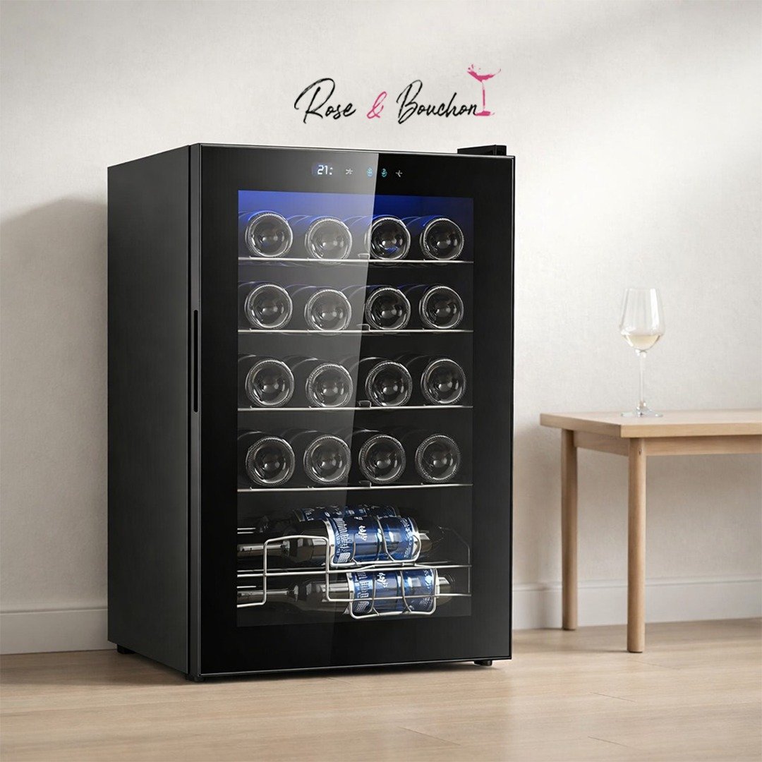 Cave à vin – 20 bouteilles Compressor system-Rose et bouchon - Vue 2