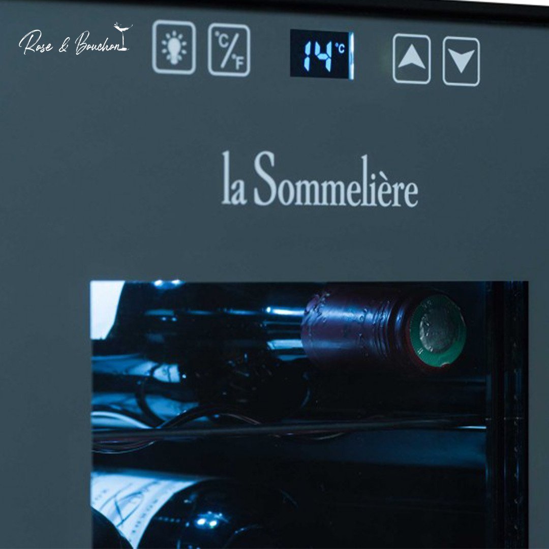 Cave à vin Ultra-silencieuse de 12 bouteilles – La sommelière